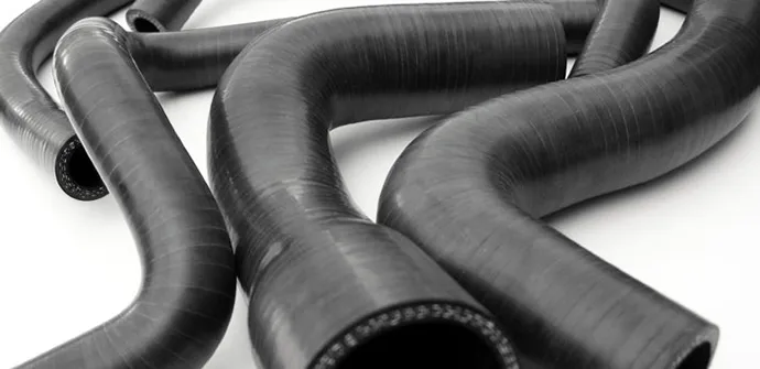 Custom silicone radiator hoses