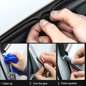 Automobile rubber sealing strips