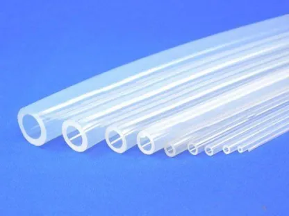 Heat resistant silicone tubes